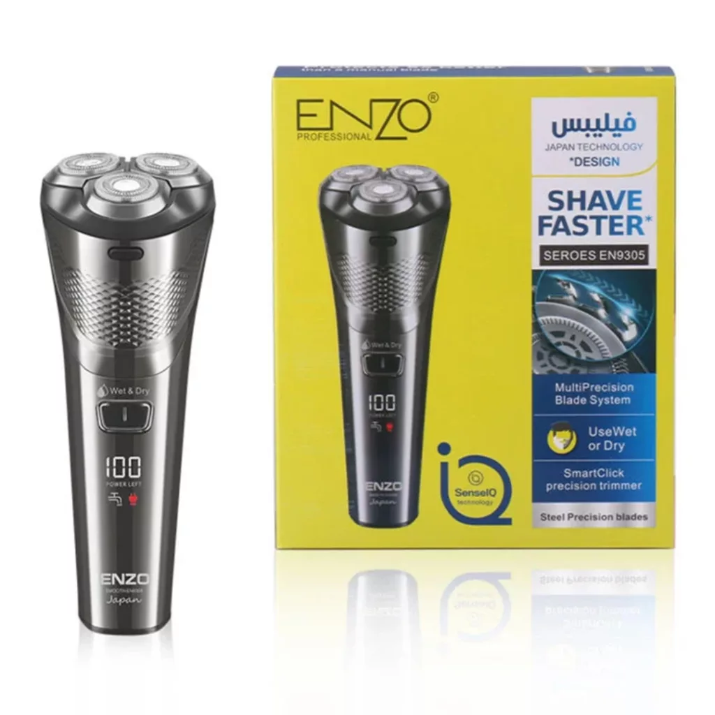 ماشین اصلاح موی صورت شارژی انزو پروفیشینال مدل EN-9305