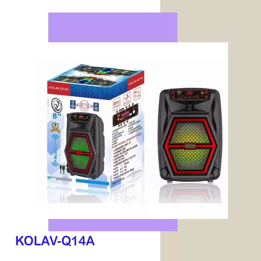 اسپیکر قابل حمل کولاو مدل Q14A