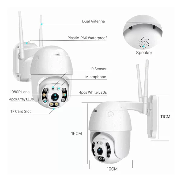 دوربین مداربسته تحت شبکه مدل V380