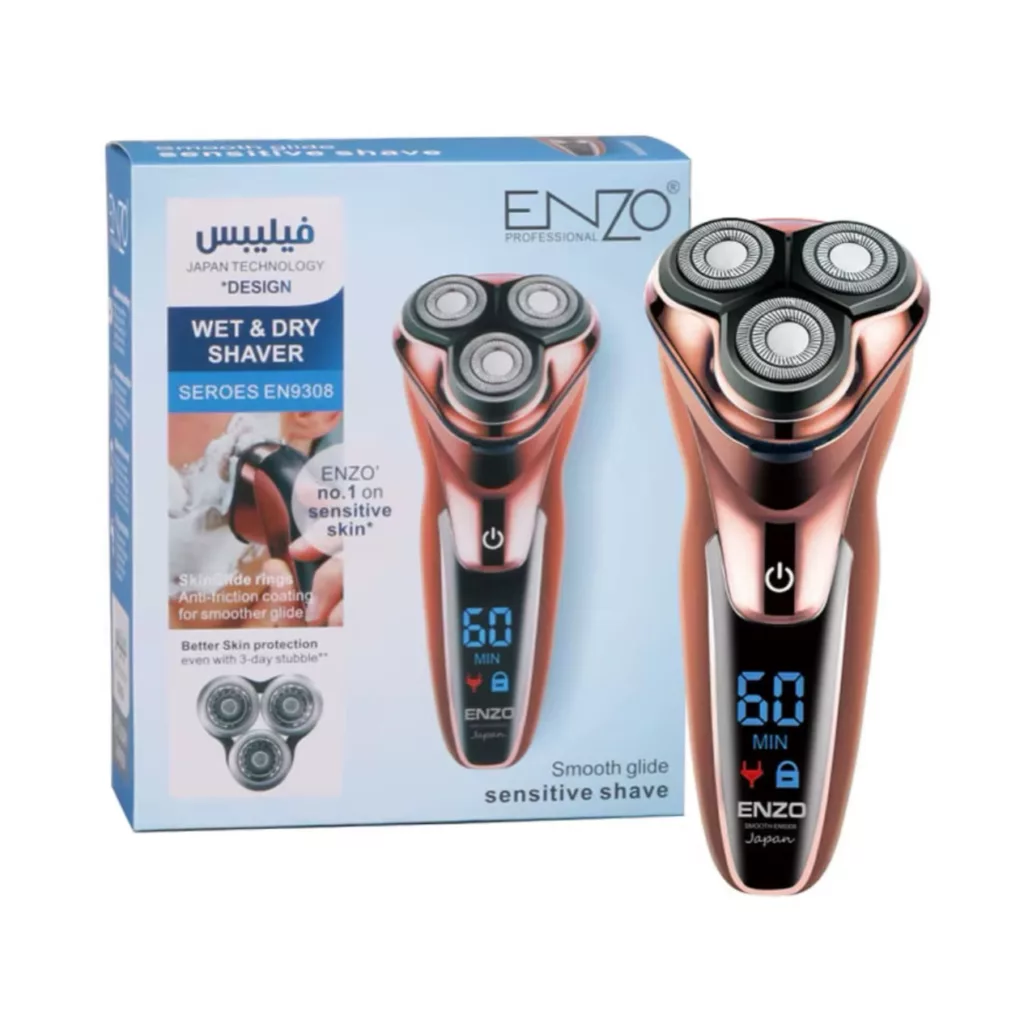 ماشین اصلاح موی صورت شارژی انزو پروفیشینال مدل EN9308