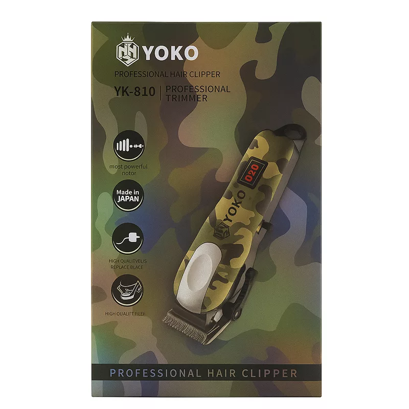 ماشین اصلاح موی سر و صورت شارژی یوکو مدل YK-810