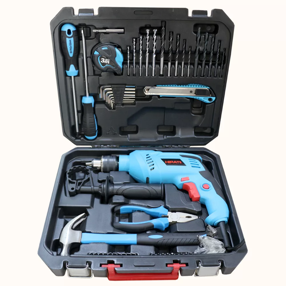 دریل چکشی هیپاتی لند مدل HPL600K50 مجموعه 50 عددی