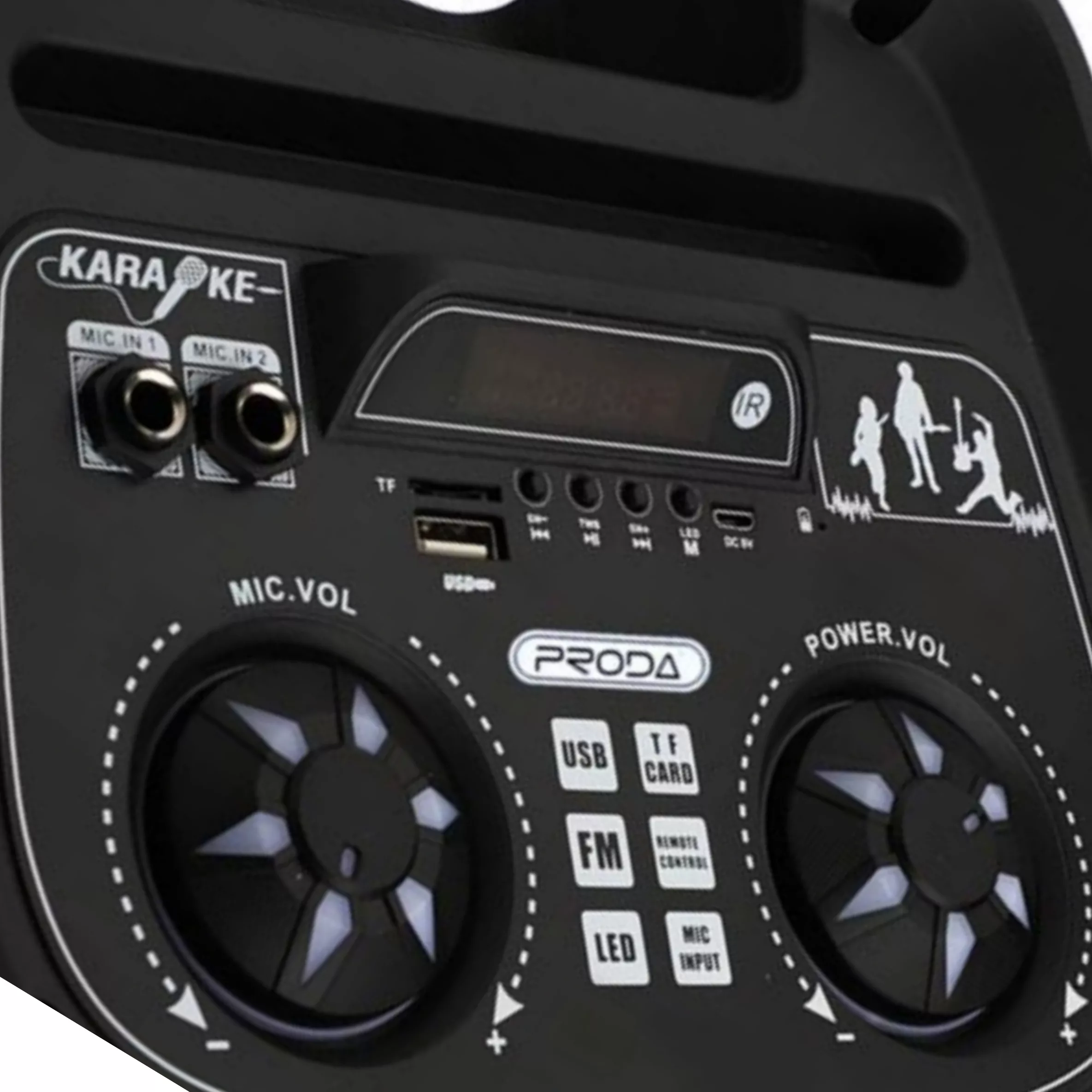 اسپیکر بلوتوثی قابل حمل پرودا مدل BOM BOX 500