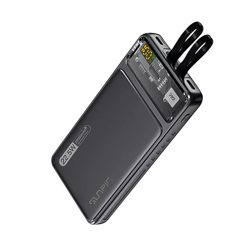 پاوربانک سان پین مدل SPD-009 ظرفیت 10000 میلی آمپر ساعت