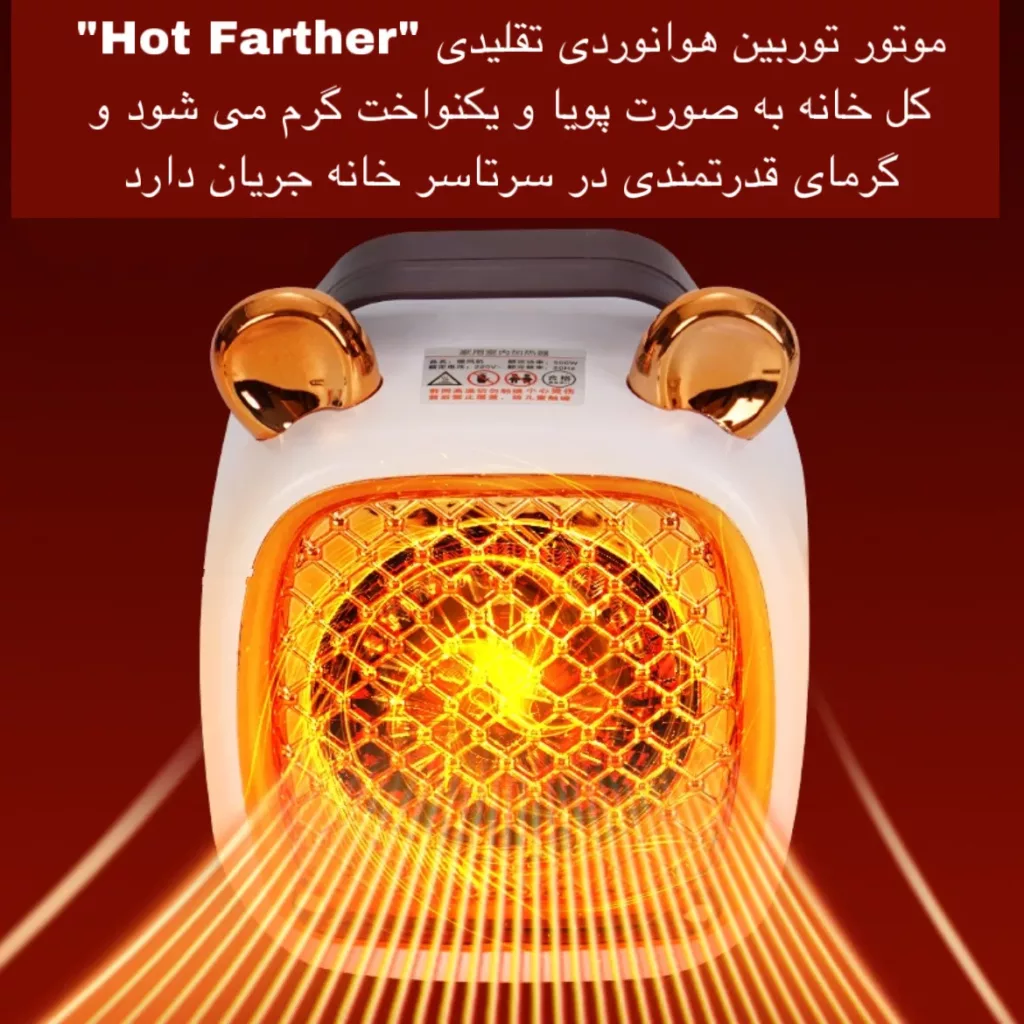 هیتر برقی رو میزی مدل Q1
