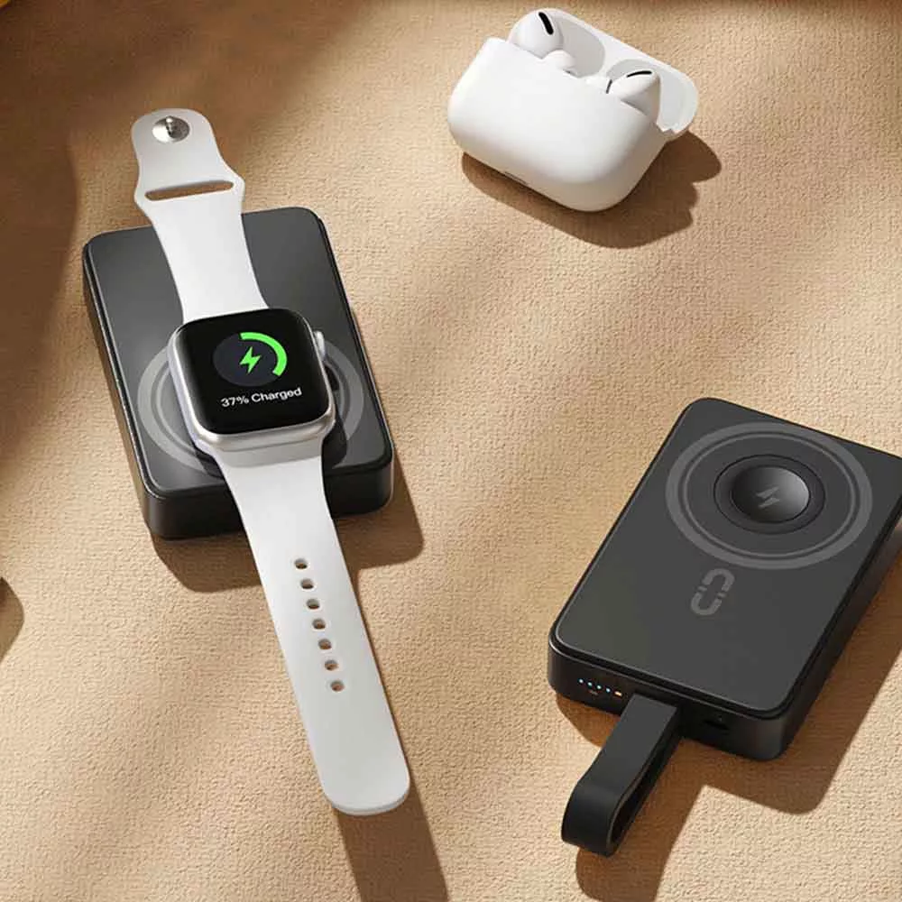 پاوربانک بی سیم 15 وات روموس مدل WMO10 121 ظرفیت 10000 میلی آمپر ساعت