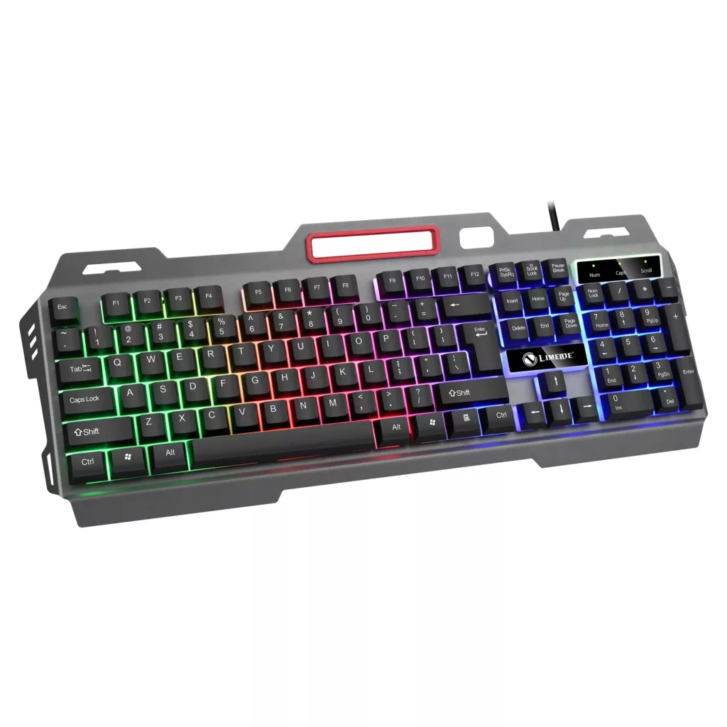 کیبورد مخصوص بازی لایماید مدل RGB-K19 کد MOBILE STAND-2024