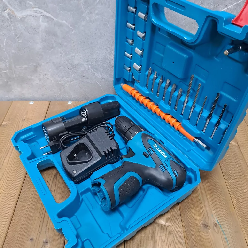 مجموعه 28 عددی دریل پیچ گوشتی شارژی صنعتی ماکیتا مدل MAX کد 02