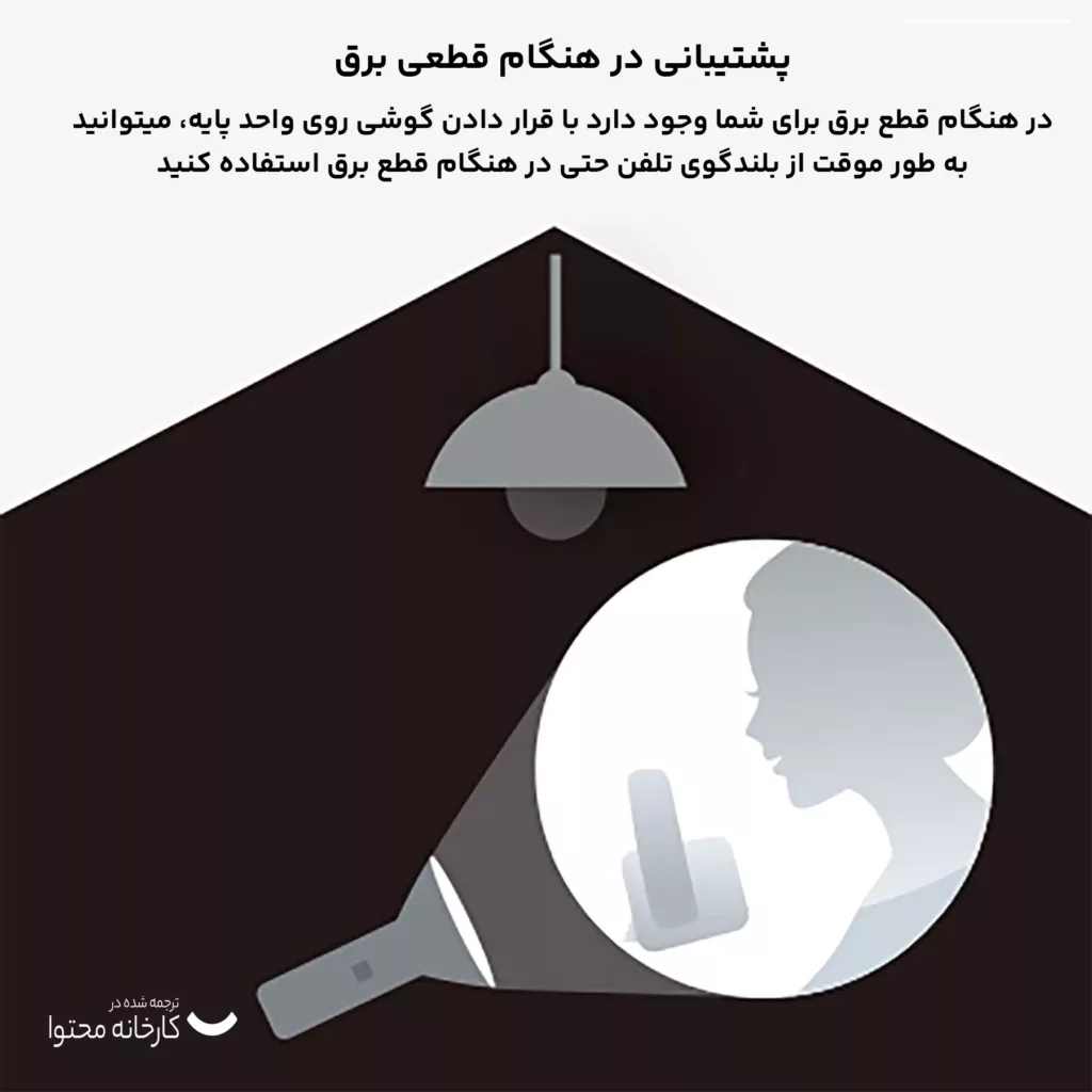 تلفن پاناسونیک مدل KX-TG6721