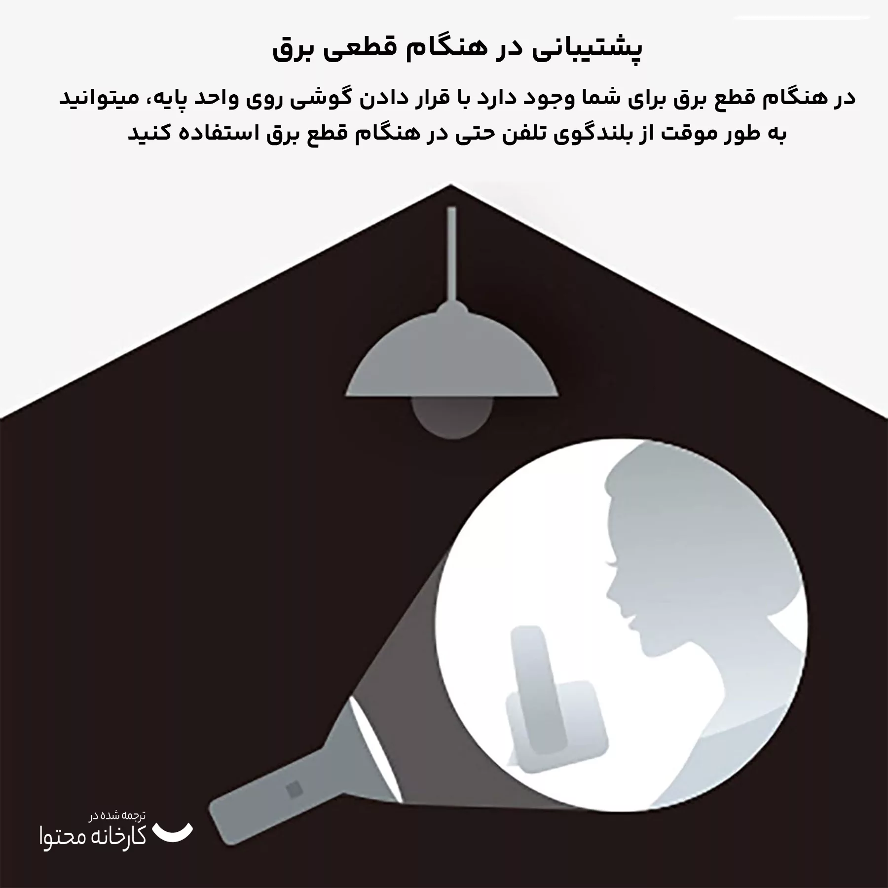 تلفن پاناسونیک مدل KX-TG6721