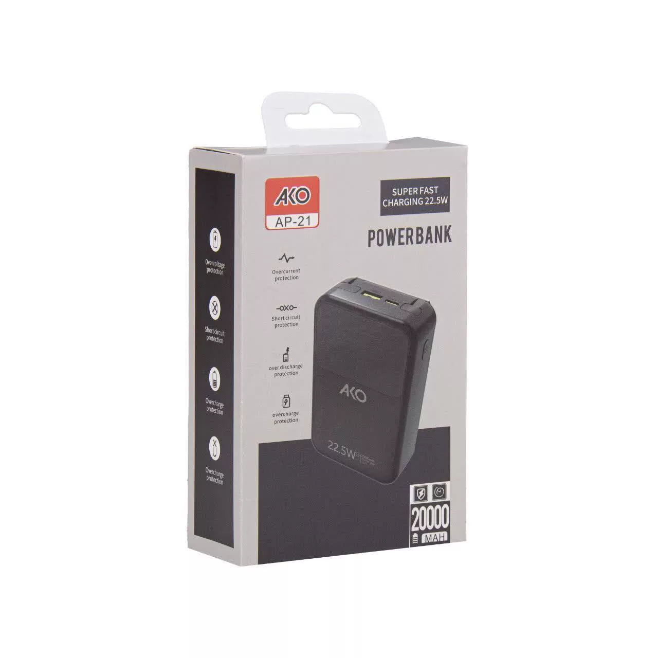 پاوربانک آکو مدل AP-21 Mini  ظرفیت 20000 میلی آمپر ساعت