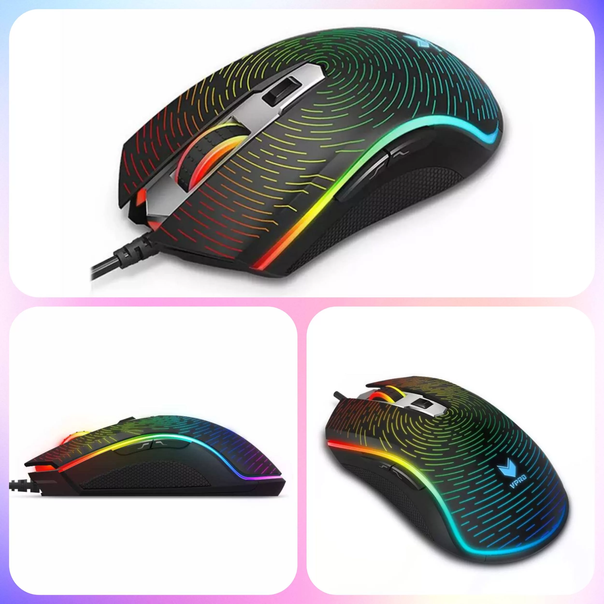 ماوس مخصوص بازی رپو مدل V25S