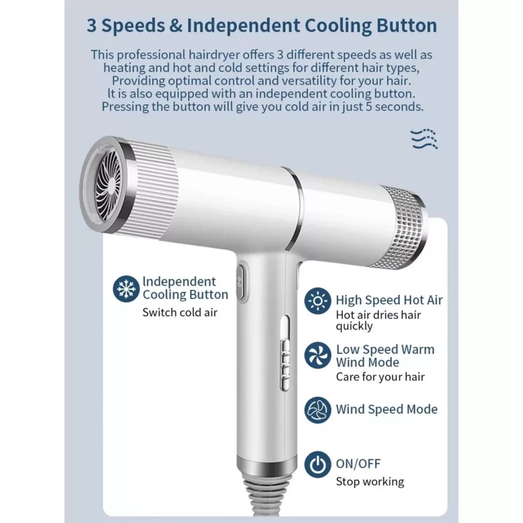 سشوار حرفه ای مدل dcg-7000