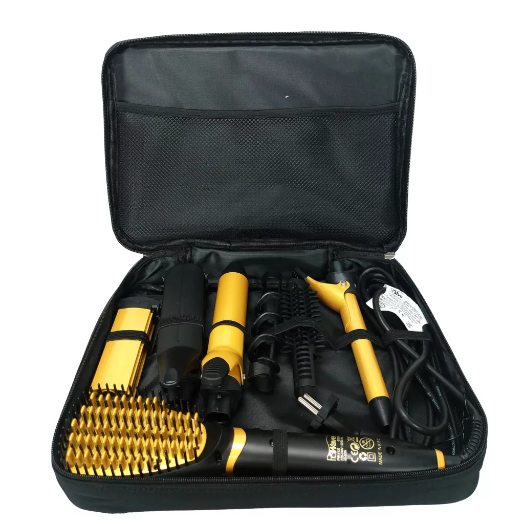 برس حرارتی و حالت دهنده مو چند کاره پروویو مدل pw-4122