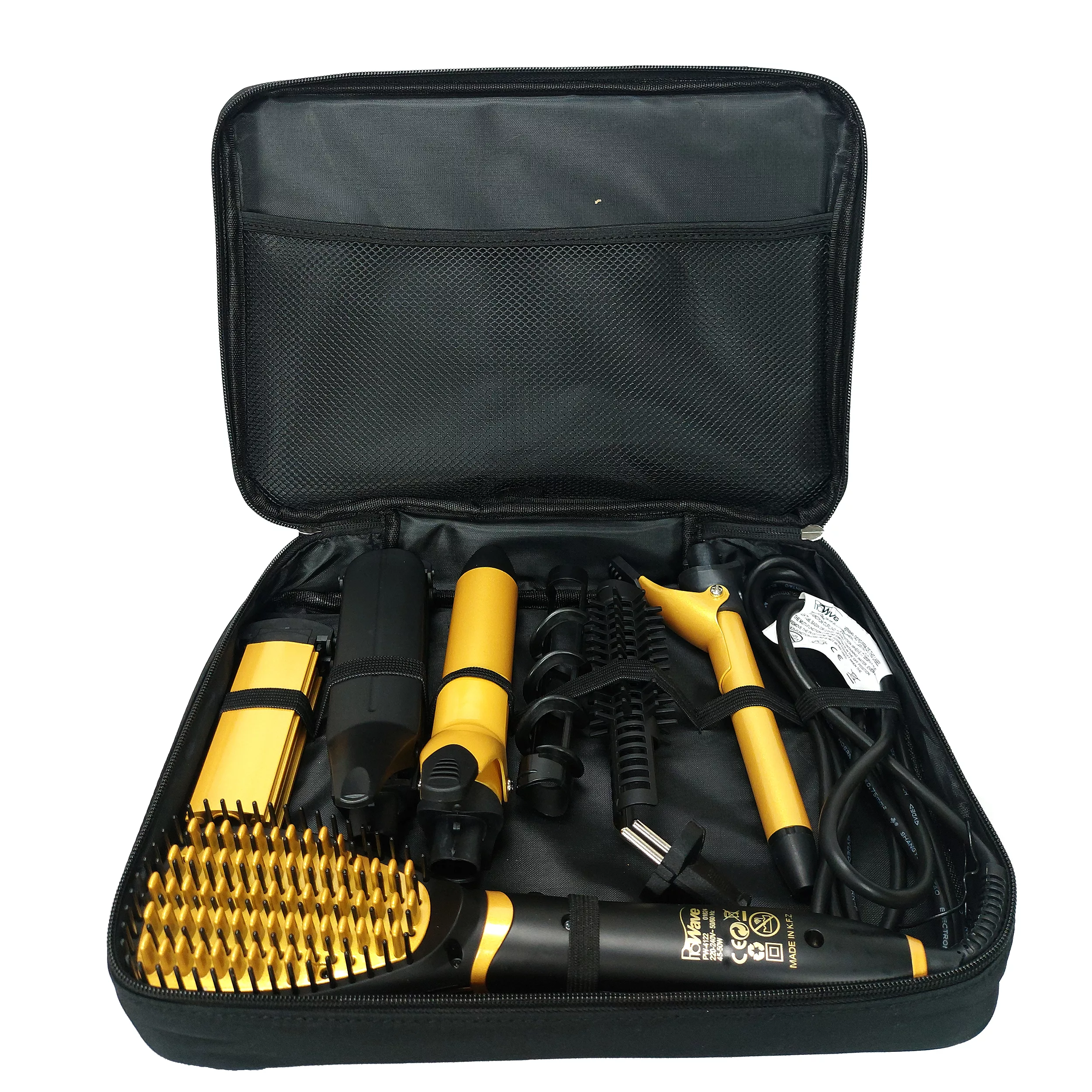 برس حرارتی و حالت دهنده مو چند کاره پروویو مدل pw-4122