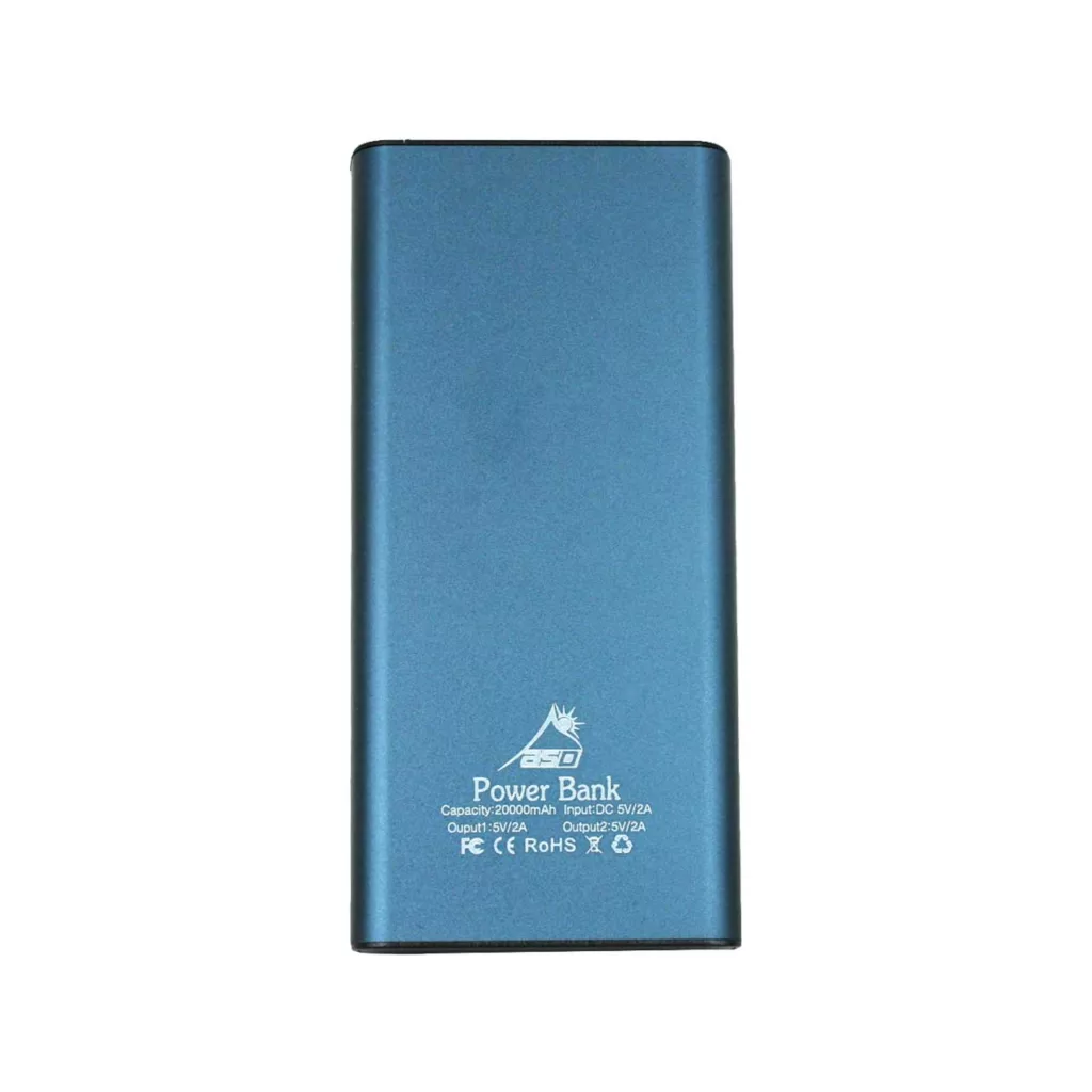 پاوربانک ای اس دی مدل AFROAD ظرفیت 20000 میلی آمپر ساعت