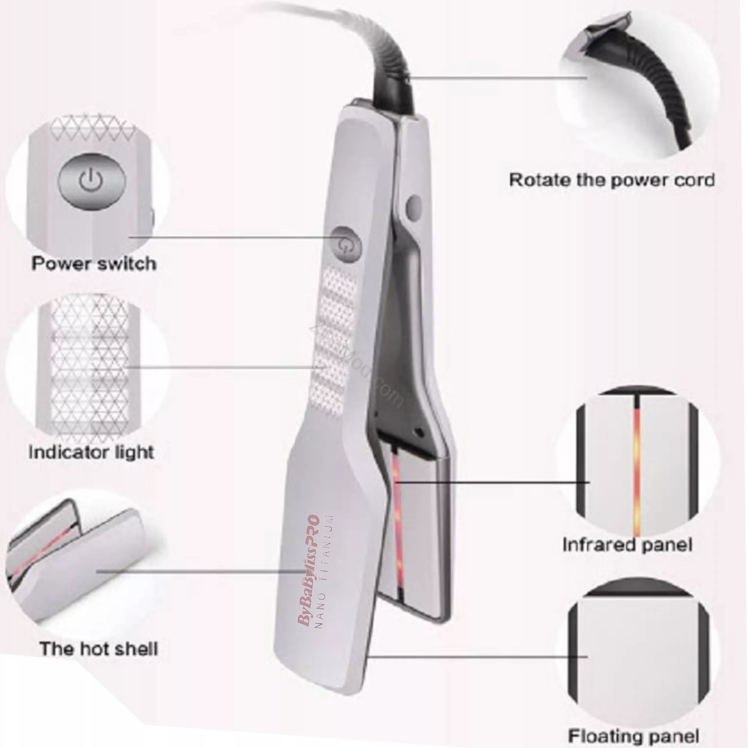 اتو مو بای بابیلیس پرو مدل 3388