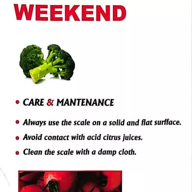 ترازو آشپزخانه دیجیتال ویکند  مدل 040S