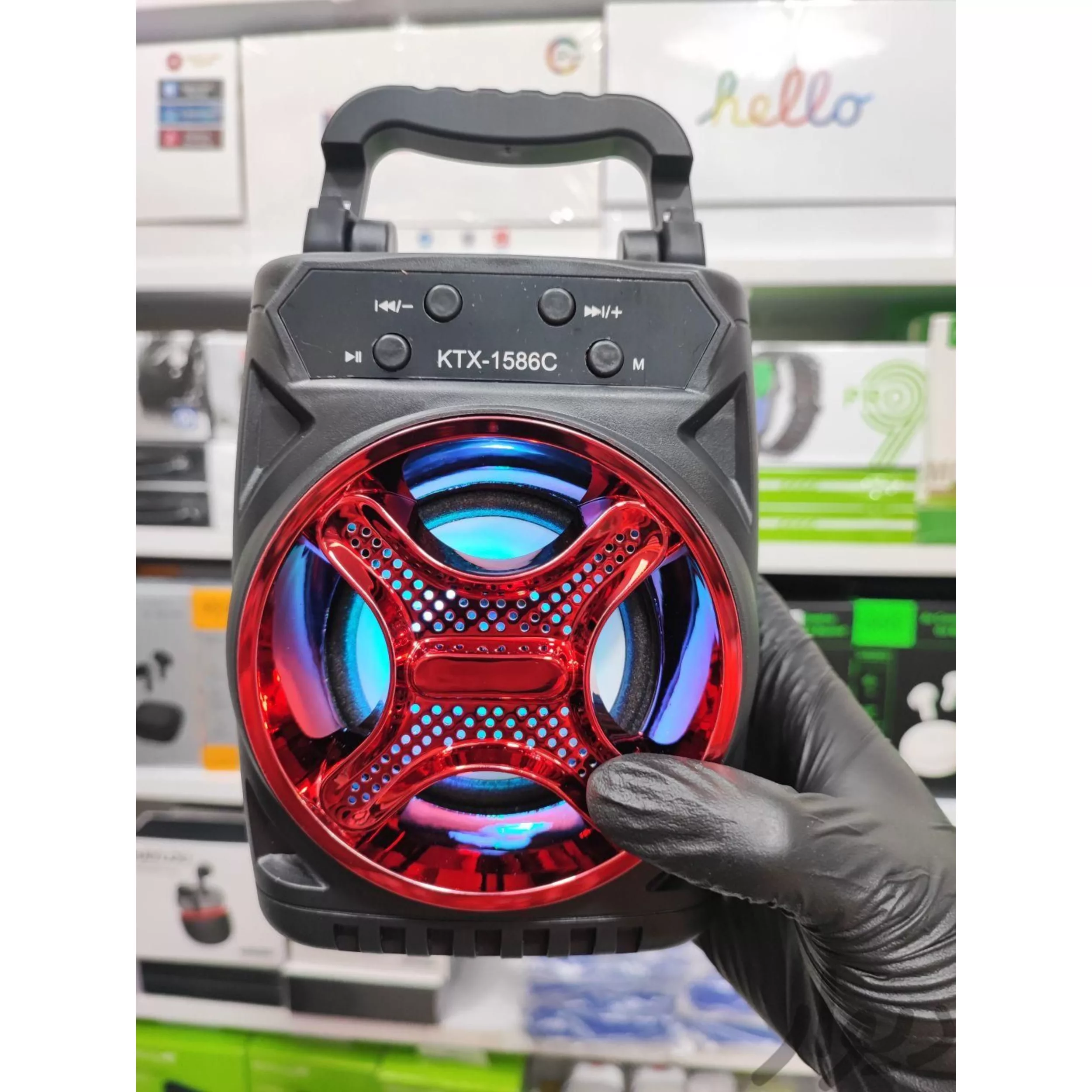 اسپیکر بلوتوثی قابل حمل مدل KTX-1586C