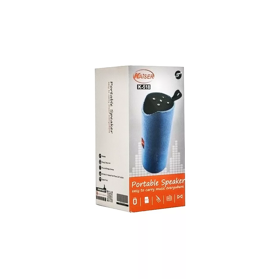 اسپیکر بلوتوثی قابل حمل کایزر مدل K-518