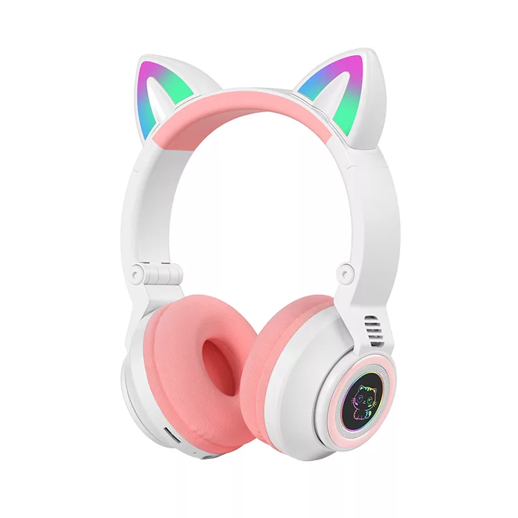 هدفون بی سیم طرح گربه ای مدل STN-26