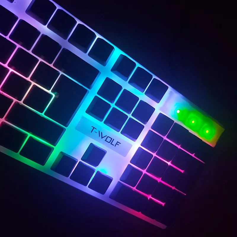 کیبورد و ماوس مخصوص بازی تی ولف مدل TF230