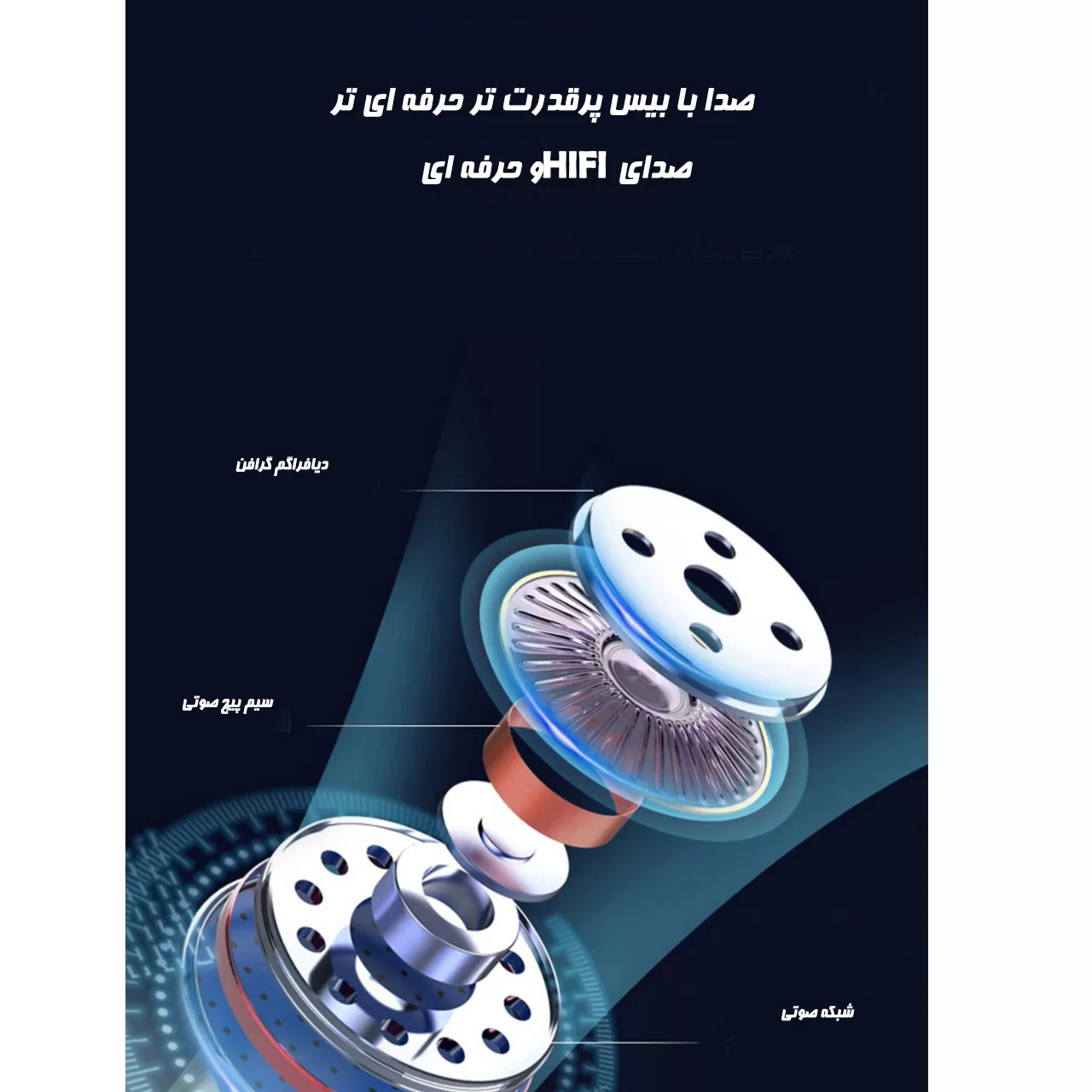 هدفون بلوتوثی هوارکو مدل SPORT