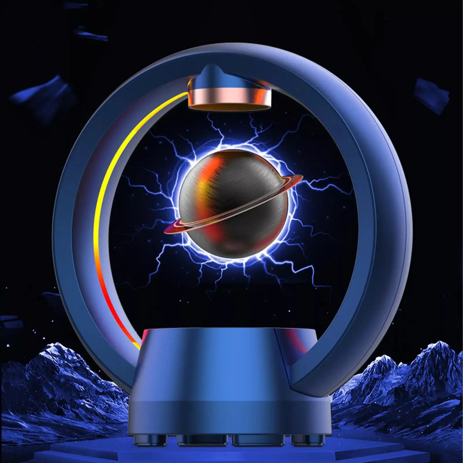 اسپیکر بلوتوثی مدل c1 plus طرح کره معلق زحل