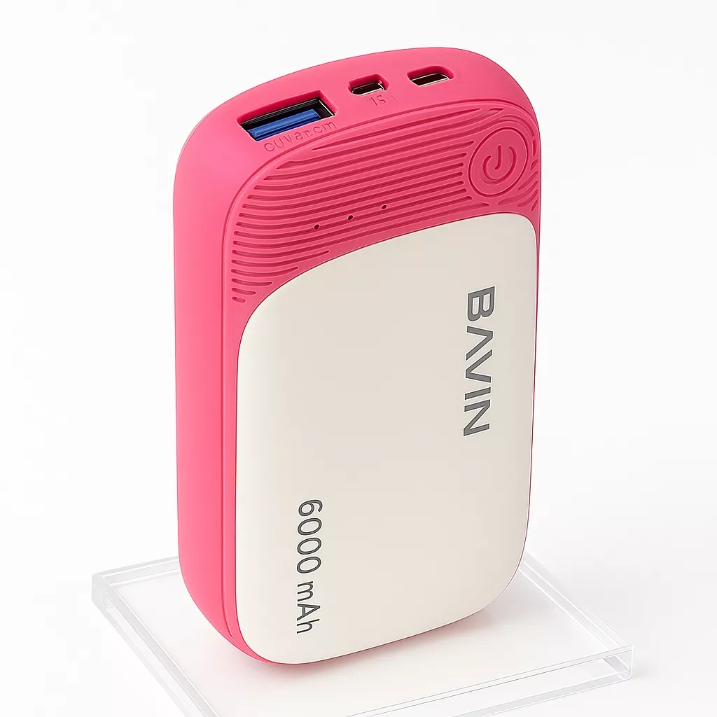 پاور بانک باوین مدل pc163 ظرفیت 6000 میلی آمپر ساعت
