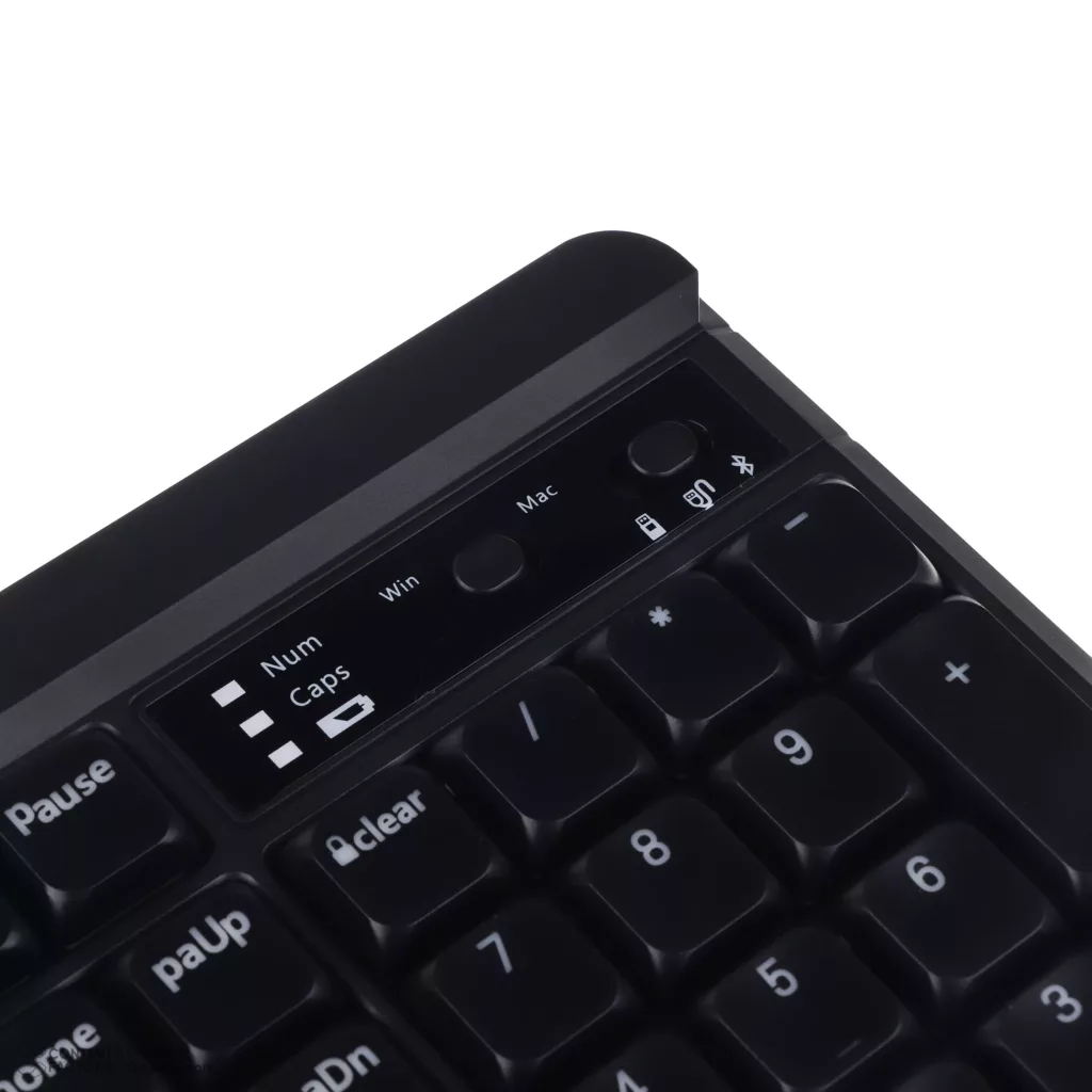 کیبورد بی سیم لاجی کی مدل K520B، سوییچ مکانیکال قرمز، Full-Size، نورپردازی RGB