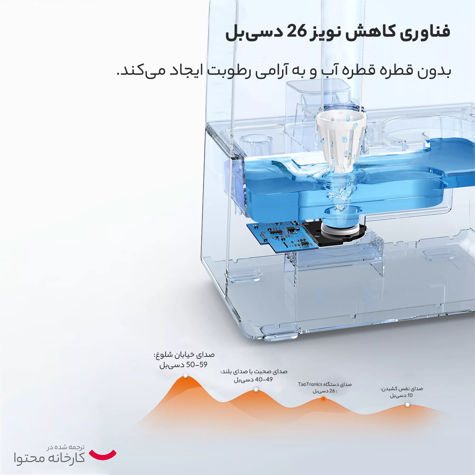 دستگاه بخور سرد مدل Taotronics TT-AH044