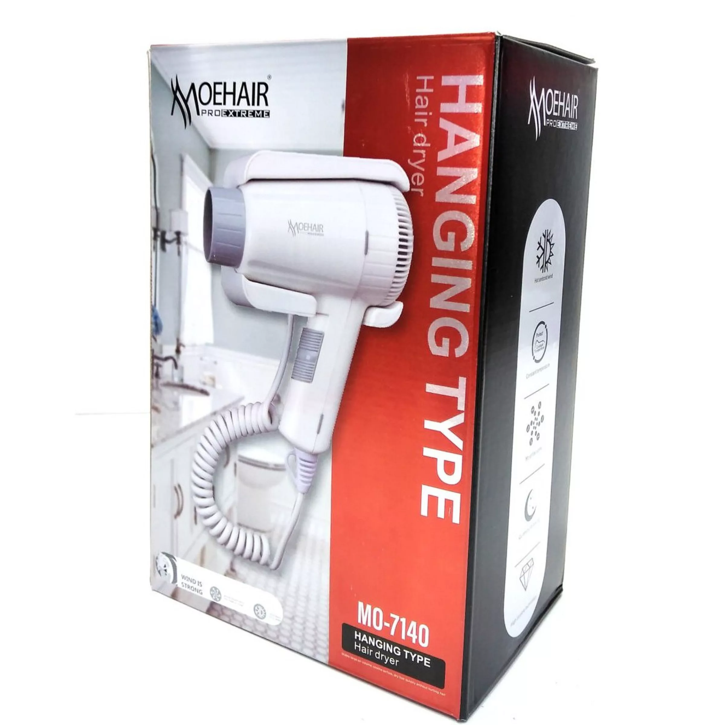 سشوار دیواری موهیر مدل mo-7140