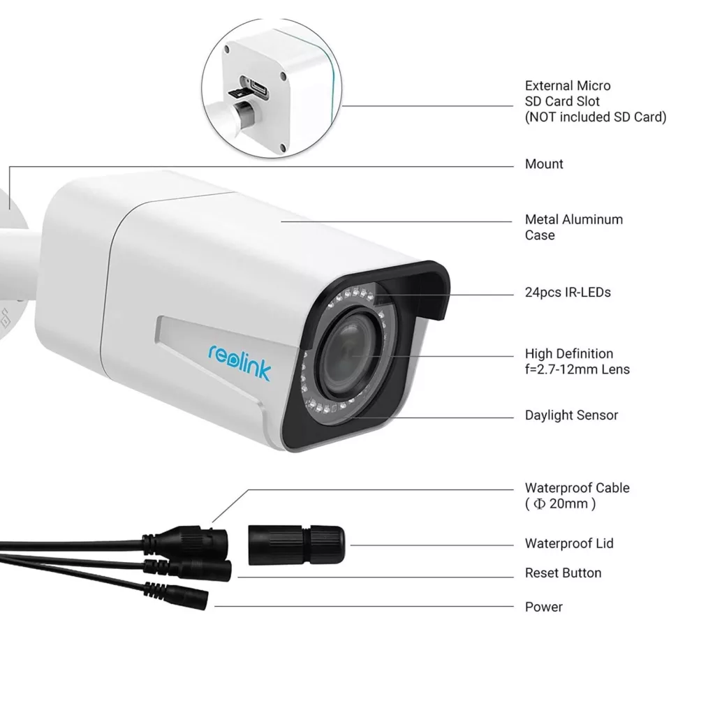دوربین مداربسته تحت شبکه ریولینک مدل -511
