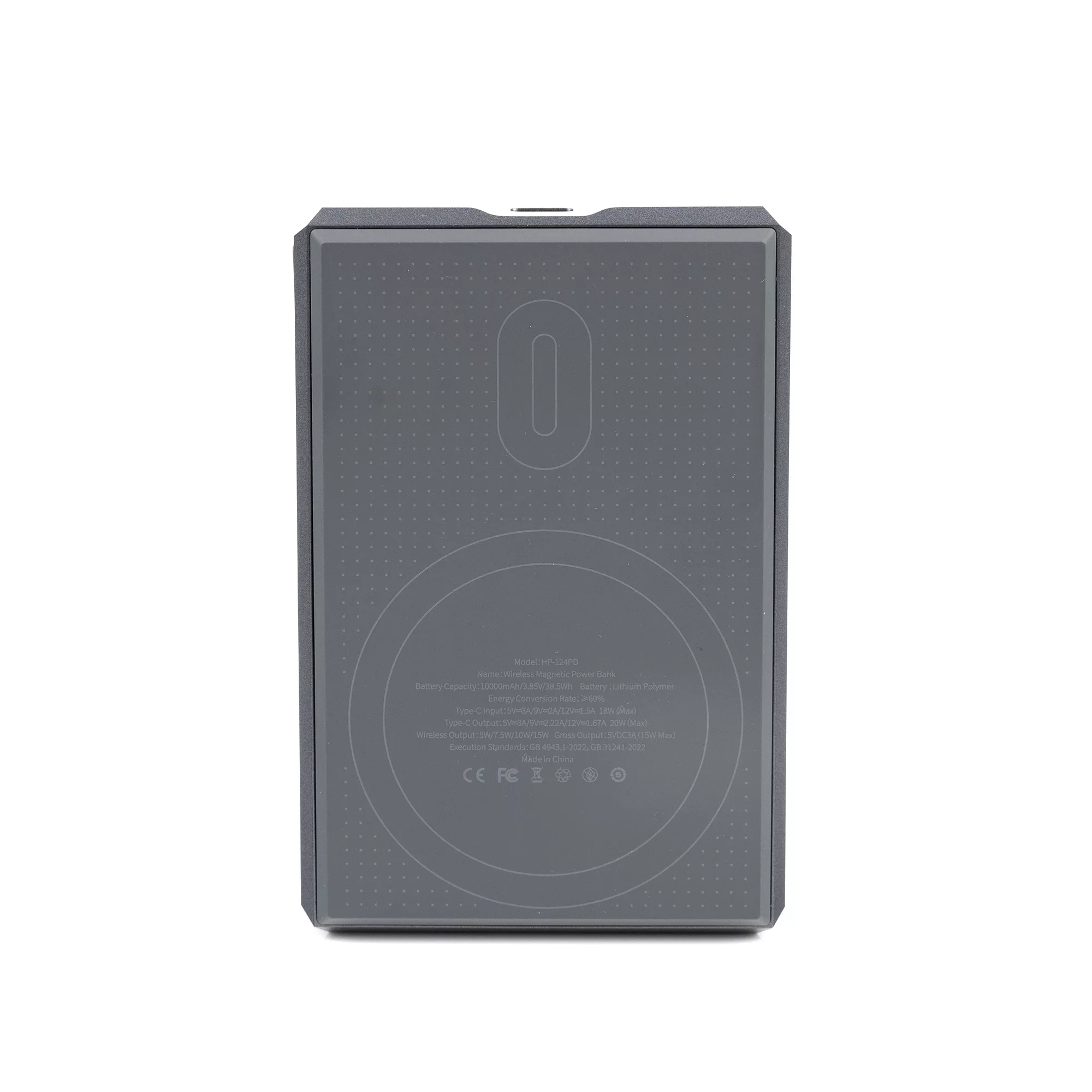 پاوربانک هیسکا مدل HP-124PD ظرفیت 10000 میلی آمپر ساعت