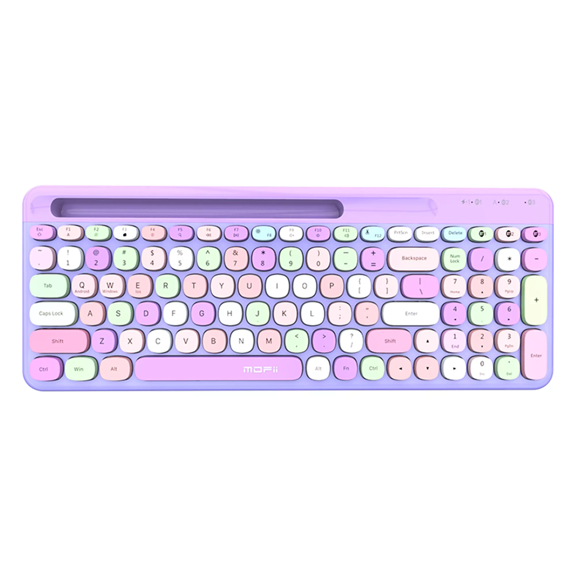 کیبورد بی سیم مافی مدل 888BT، سوییچ ممبران، Tenkeyless