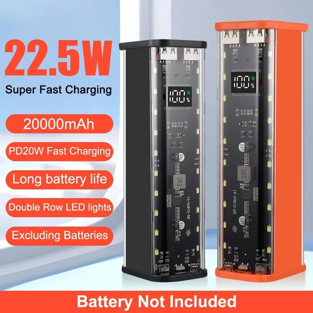 پاوربانک مدل BQ-S18PD ظرفیت 20000 میلی آمپر ساعت