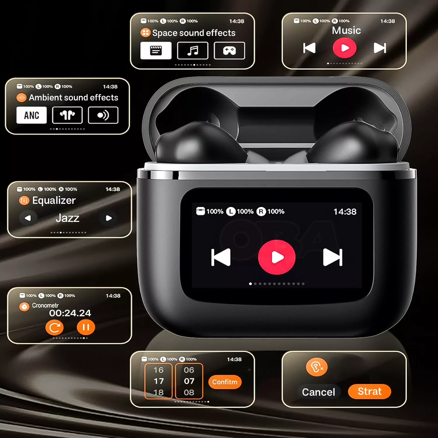 هدفون بلوتوثی لوکسار مدل T68 Pro