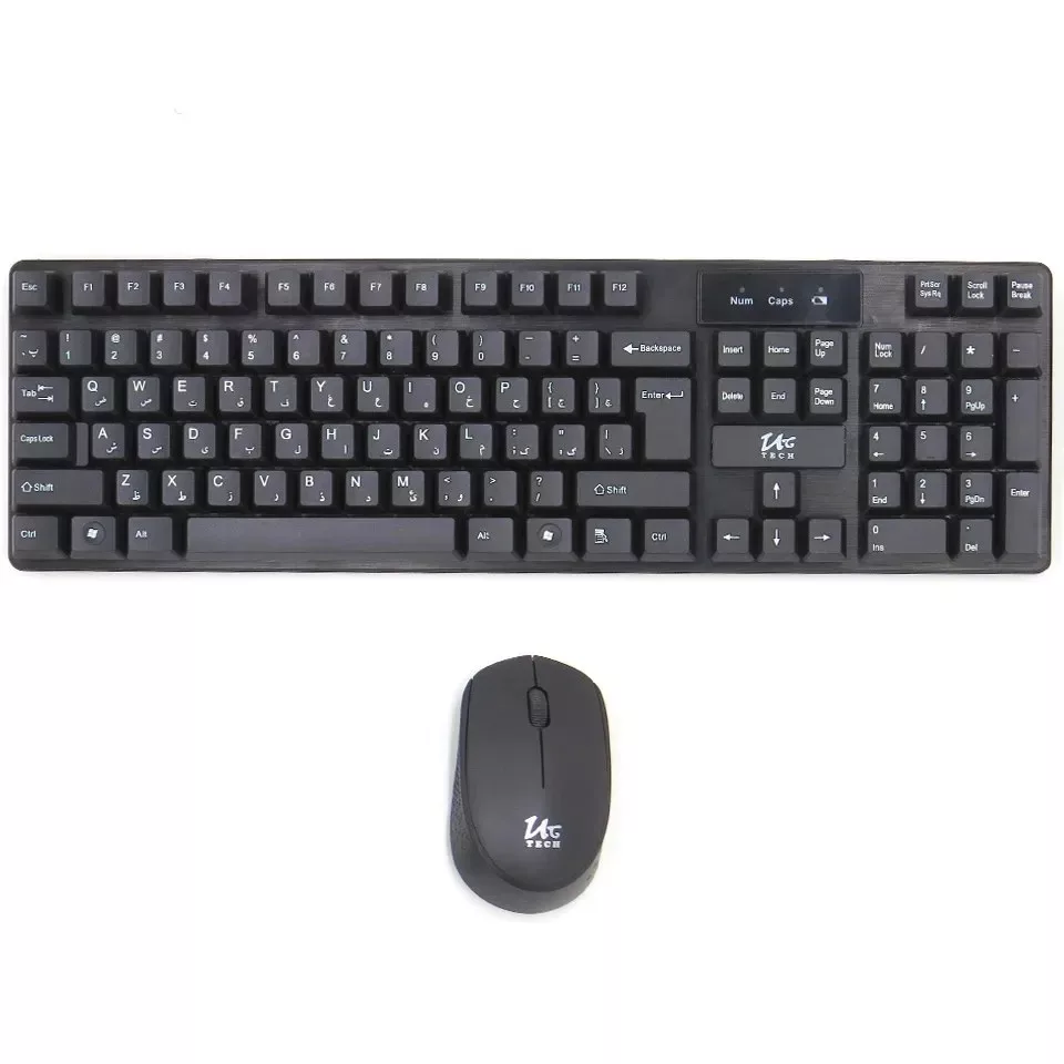 کیبورد و ماوس بی سیم یوسیتک مدل UC