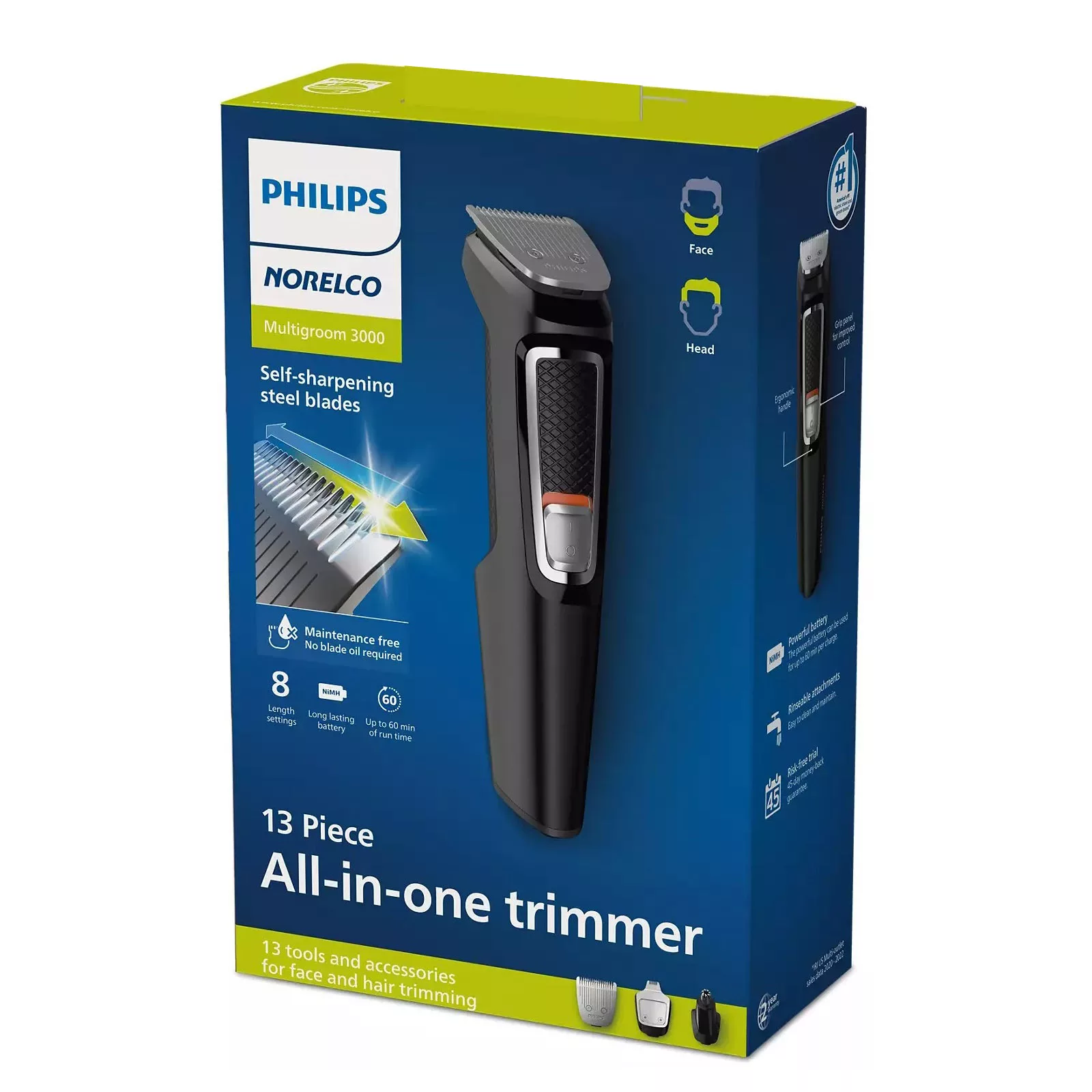 ماشین اصلاح موی سر و صورت فیلیپس مدل MG3740