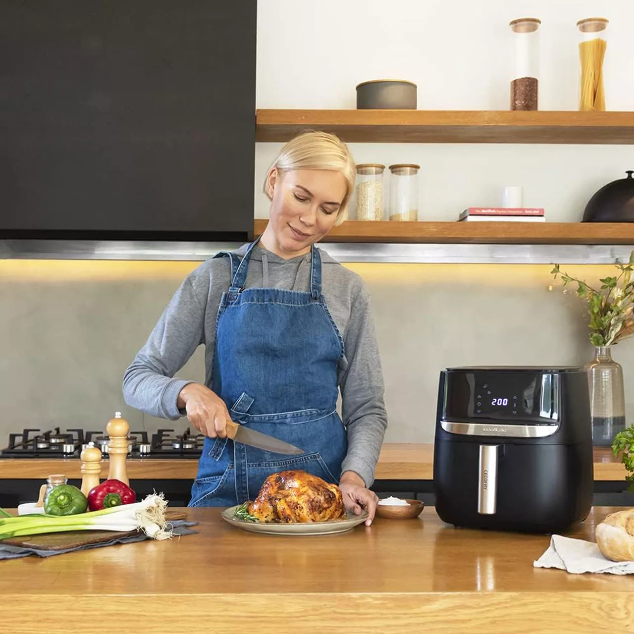 سرخ کن بدون روغن سکوتک مدل 03214