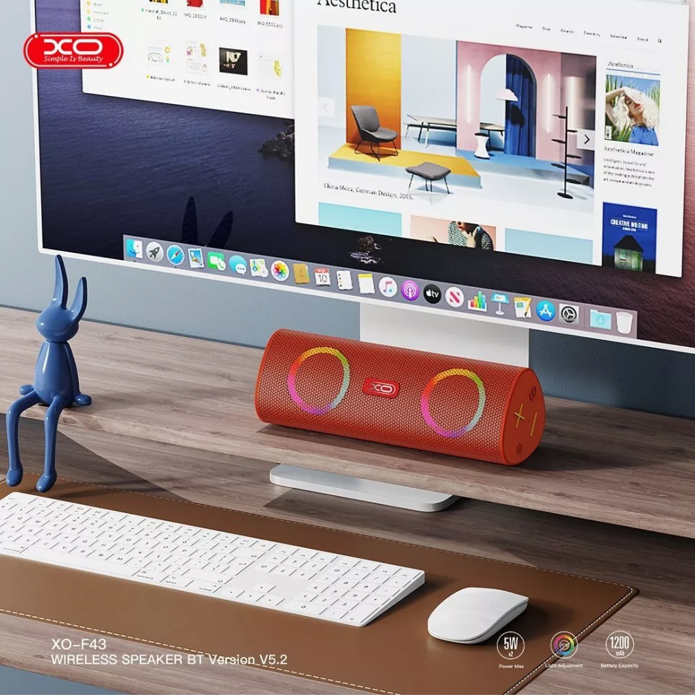 اسپیکر بلوتوثی قابل حمل ایکس او مدل f43