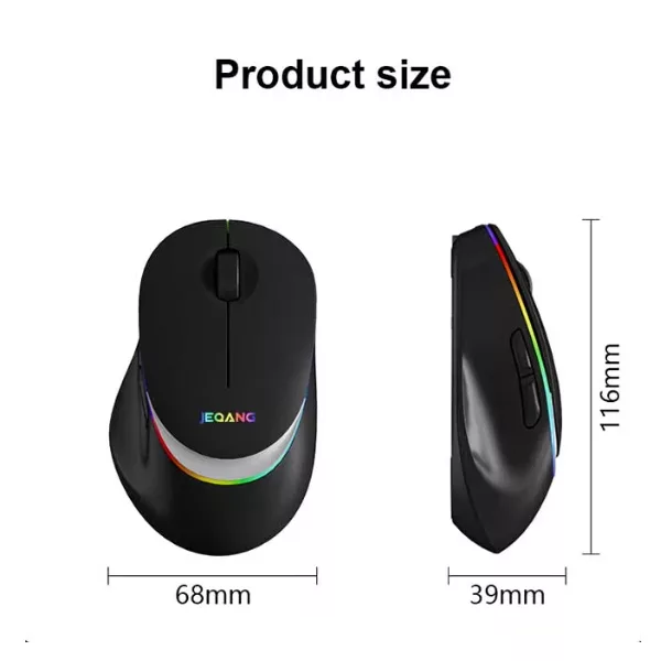 ماوس بی سیم گیمینگ جکنگ مدل JW-D227