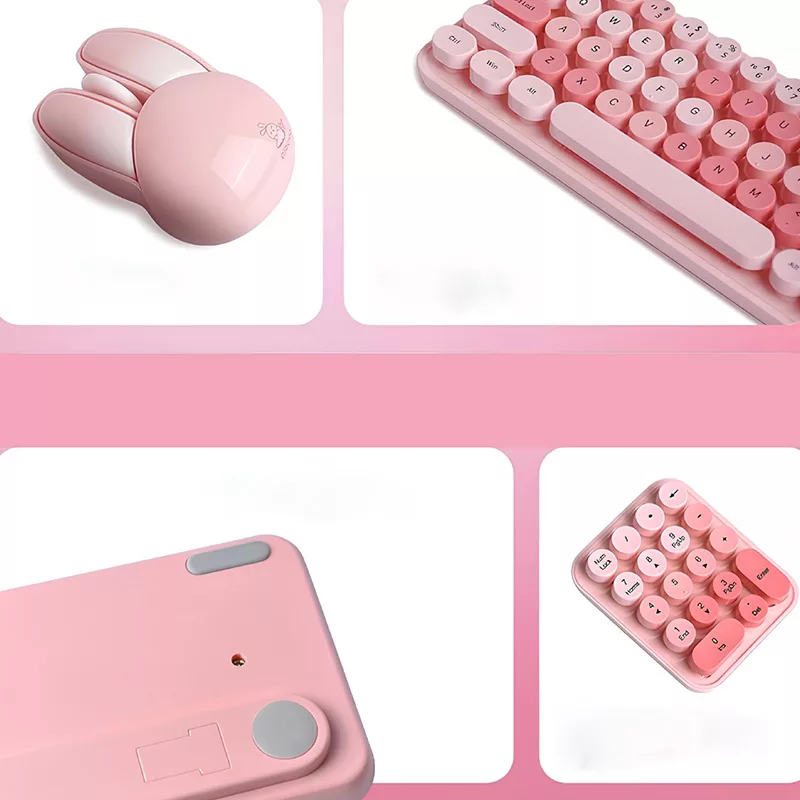 کیبورد و ماوس بی سیم کوتسی مدل 84019 به همراه صفحه اعداد