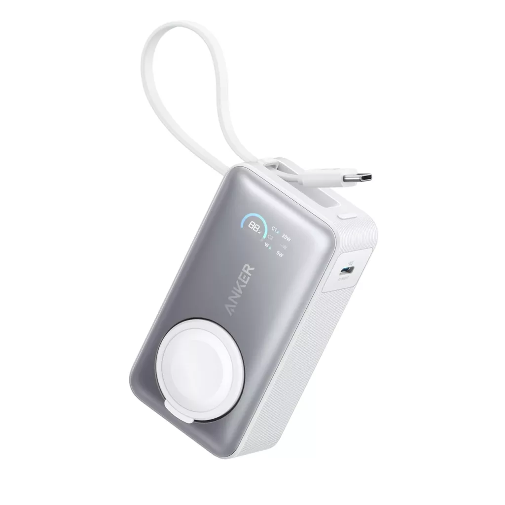 پاوربانک انکر مدل A1657H21 ظرفیت 10000 میلی آمپر ساعت