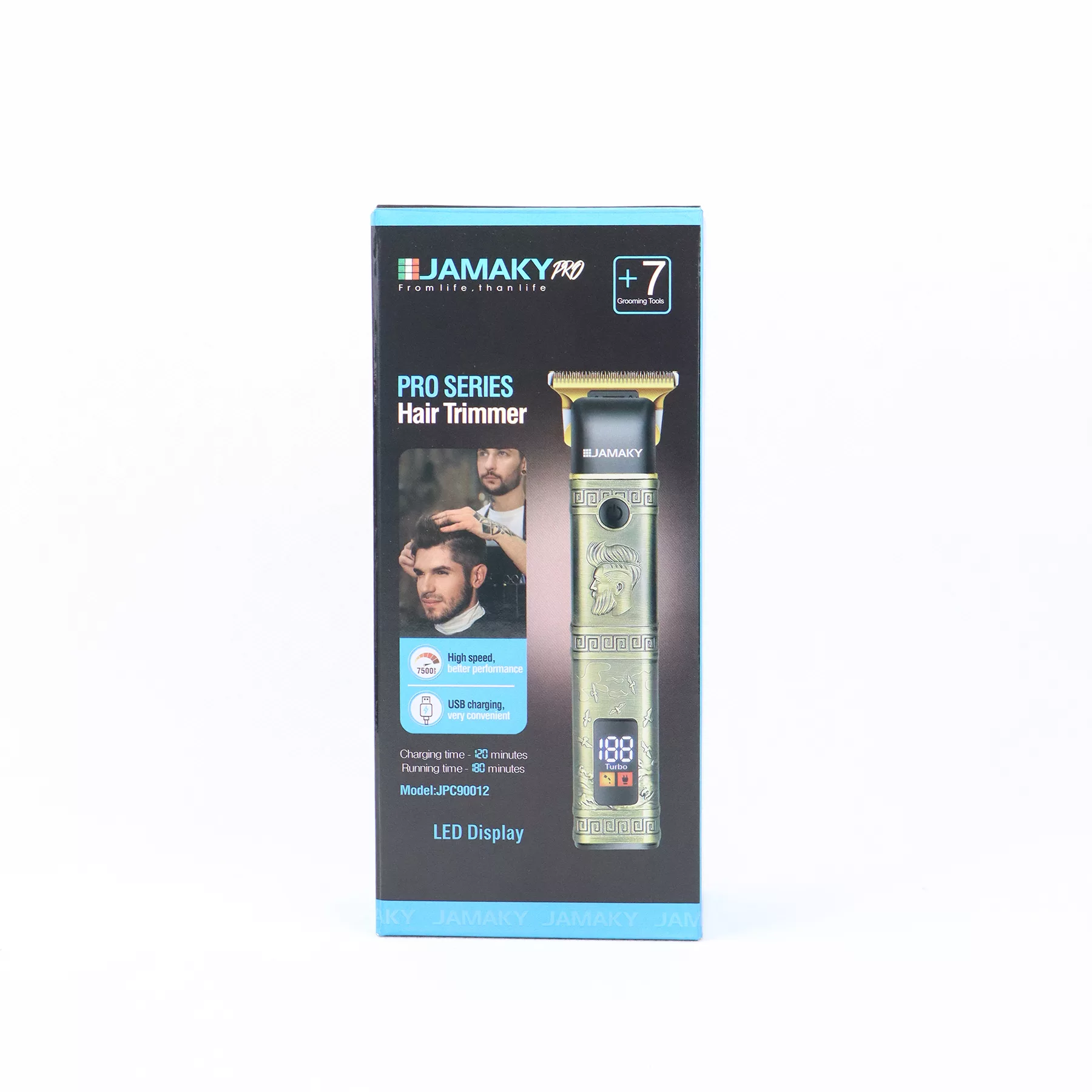 ماشین اصلاح موی سر و صورت شارژی جاماکی مدل JPC90012