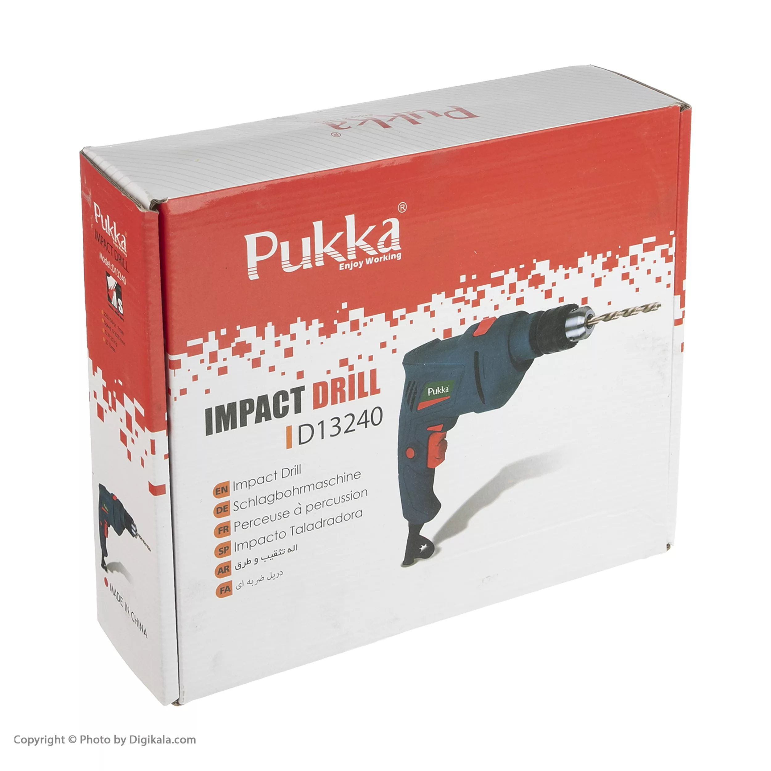 دریل چکشی پوکا مدل D13240