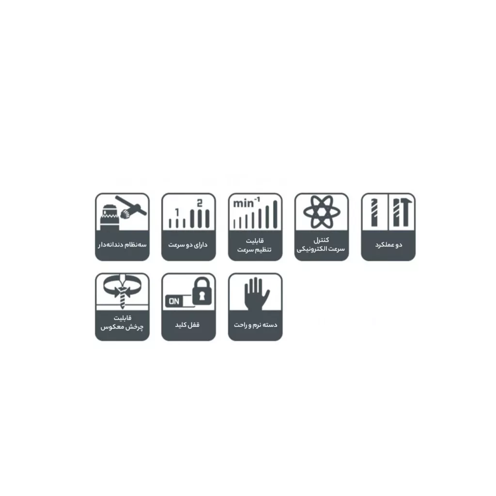 دریل چکشی کرون مدل CT10032
