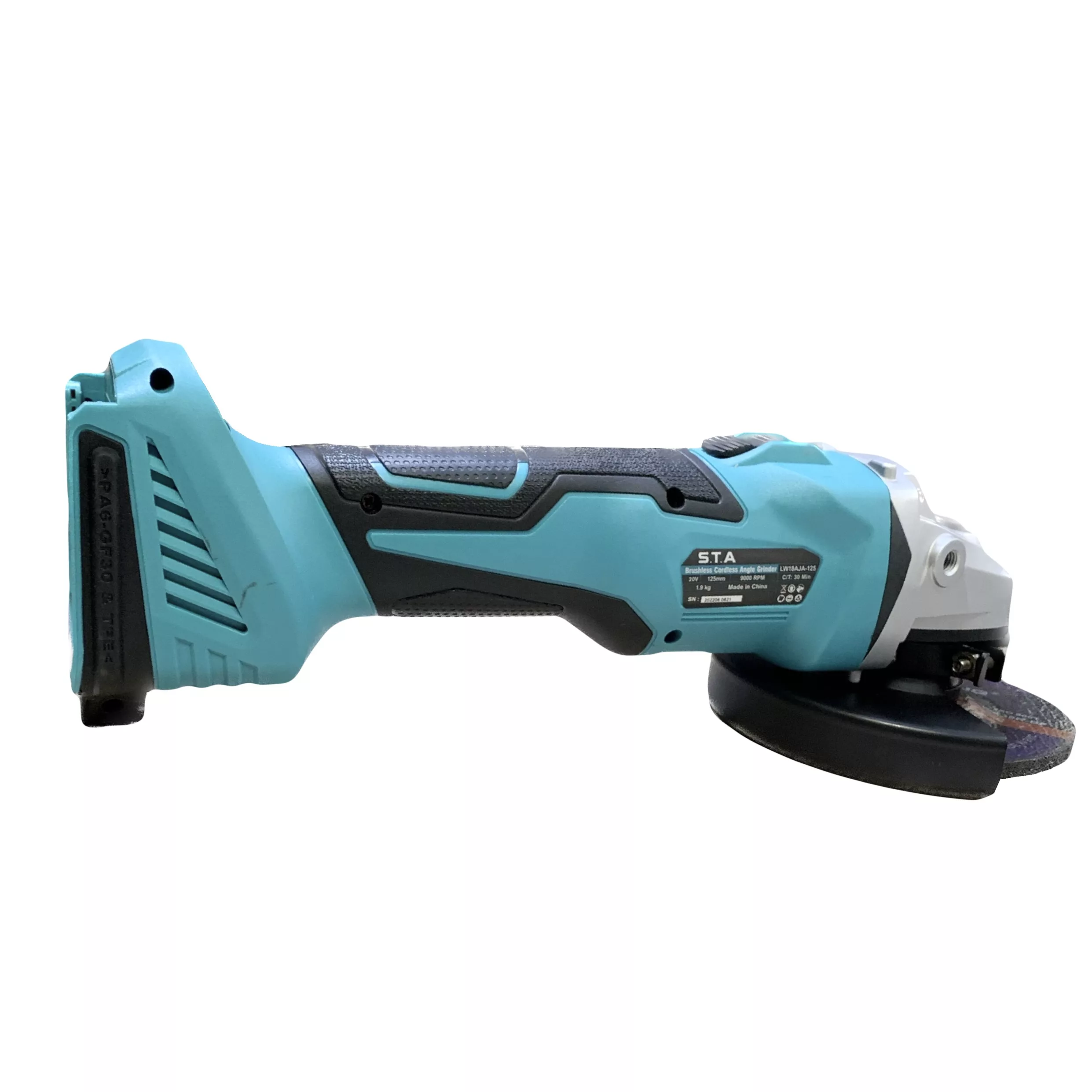 مینی فرز شارژی اس تی ای مدل LW18AJA-125  - Brushless