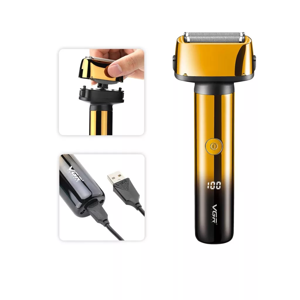 ماشین اصلاح موی سر و صورت وی جی ار مدل V-367