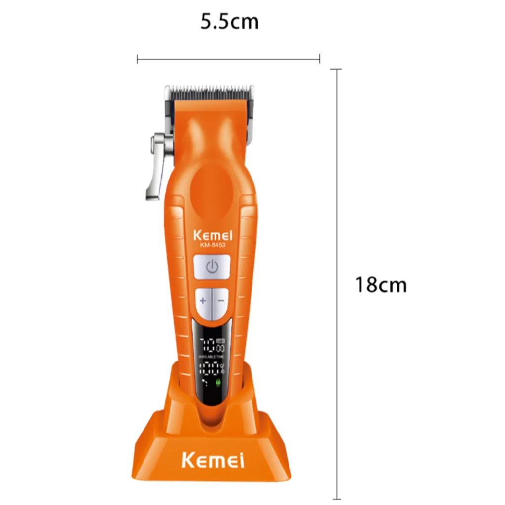 ماشین اصلاح موی سر و صورت شارژی کیمی مدل KM-8543 مجموعه 2 عددی